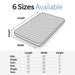 Memory Foam Camping Mattress, Foldable, Portable Comfort With Water Resistant Cover Daily Nest