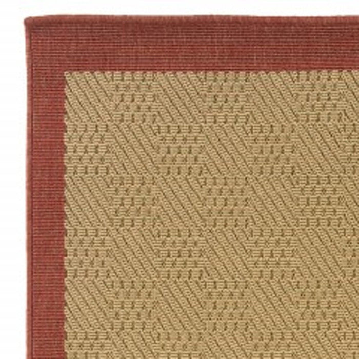 2' X 8' Indoor & Outdoor Area Rug - Beige