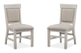 Bronwyn - Dining Side Chair With Upholstered Seat (Set of 2) - Alabaster Magnussen Furniture