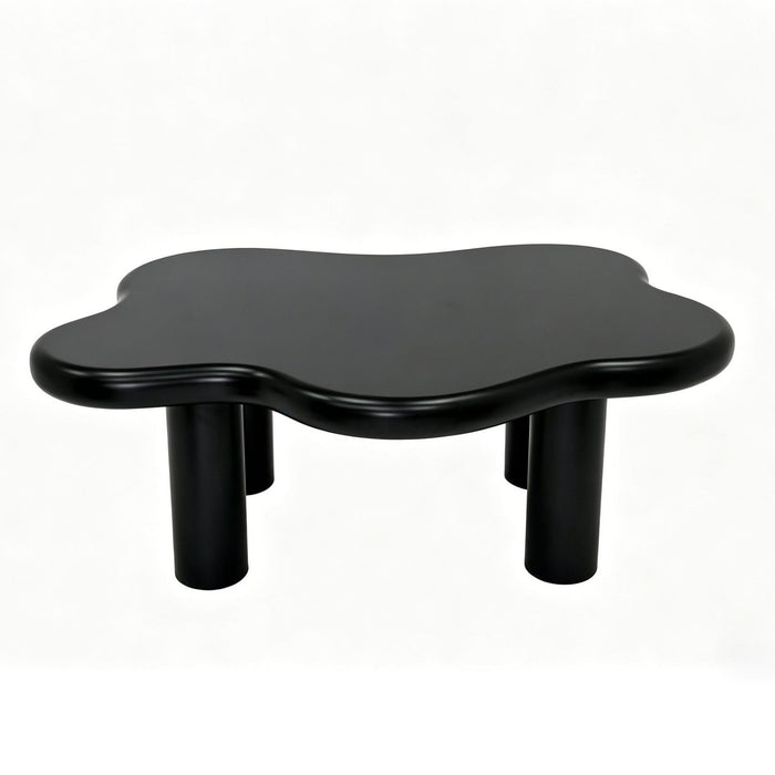 Cloud Shaped Coffee Table With 4 Round Legs Home Essentials