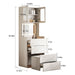 3 In 1 Vanity Table With LED Mirror & Storage Stool For Bedroom Home Essentials