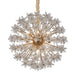 Michael Amini Lighting - Bouquet 18-Light Round Crystal Chandelier - Gold Michael Amini