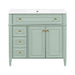Bathroom Vanity With Sink, 3 Drawers & 2 Doors Hearth and Haven