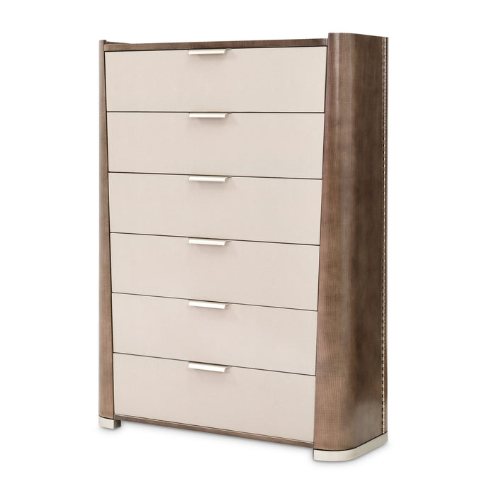 Roxbury Park - 6-Drawer Chest - Slate Michael Amini