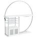 Casey - 2 Door Home Bar Storage Bar With Customizable Lighting - White Furniture Max