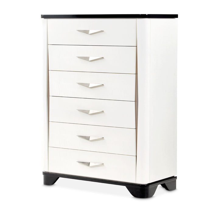 Tuxedo - 6-Drawer Chest - Piano Keyboard