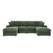 Sectional With 2 Ottomans Home Essentials
