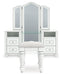 Kozlani - 3 Pc. - Vanity, Mirror And Stool - White Signature Design by Ashley®