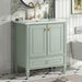 Freestanding Vanity With 1 Drawer & 2 Soft Close Doors With Door Mounted Storage Noble House