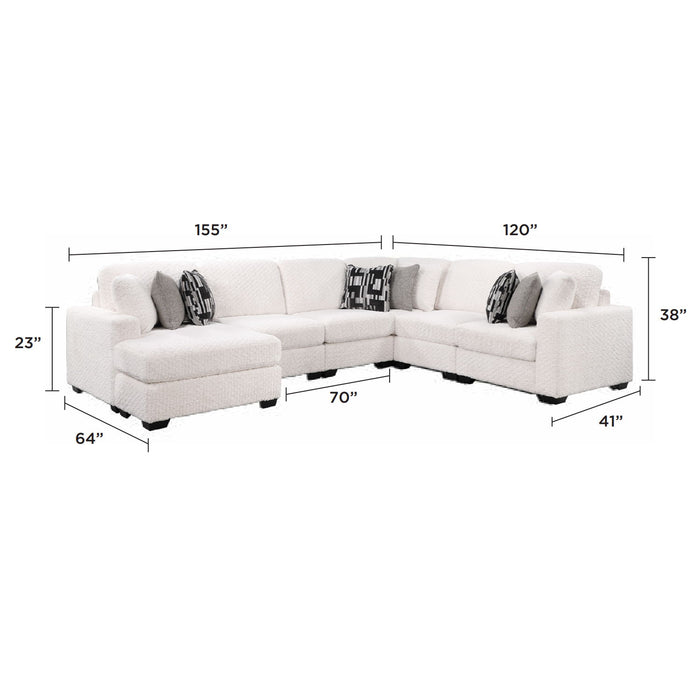 Maxwell - Modern Sectional Sofa Matrix Furniture Group