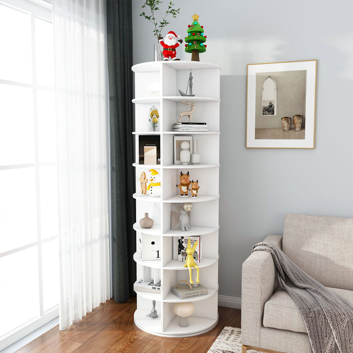 Rotating Shoe Rack Tower Home Essentials
