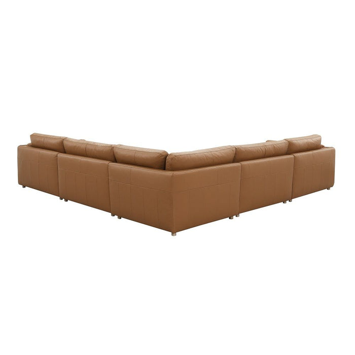 Brighton - Modular Wedge - Brown Top Grain Leather ACME
