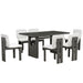 Dining Table Set For 6 With Upholstered Chairs Hearth and Haven