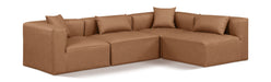 Cube - 4 Piece Modular Corner Sectional Meridian Furniture