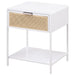 Duncan - 1 Drawer Bedside Table Furniture Max