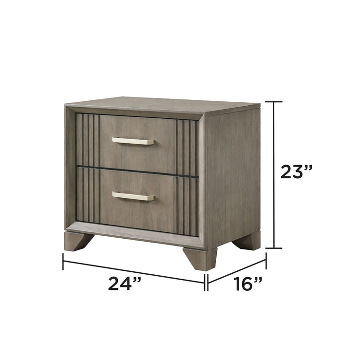 Hugo - Nightstand With Full Extension Drawer Matrix Furniture Group