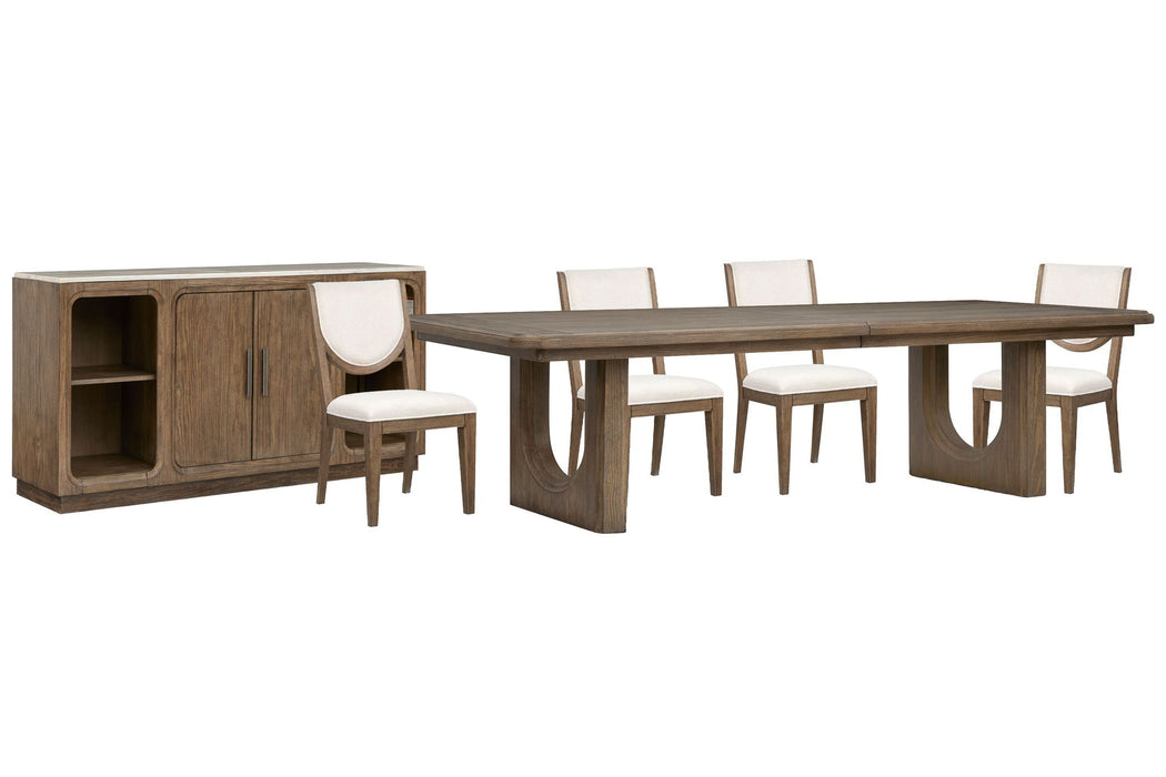 Westbourne - Extendable Trestle Dining Table Set Magnussen Furniture