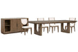 Westbourne - Extendable Trestle Dining Table Set Magnussen Furniture