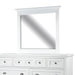 Heron Cove - Landscape Mirror - Chalk White Magnussen Furniture