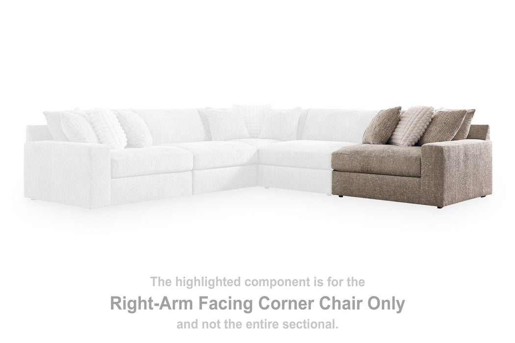 Nexora-Court - RAF Corner Chair - Burlap Signature Design by Ashley®