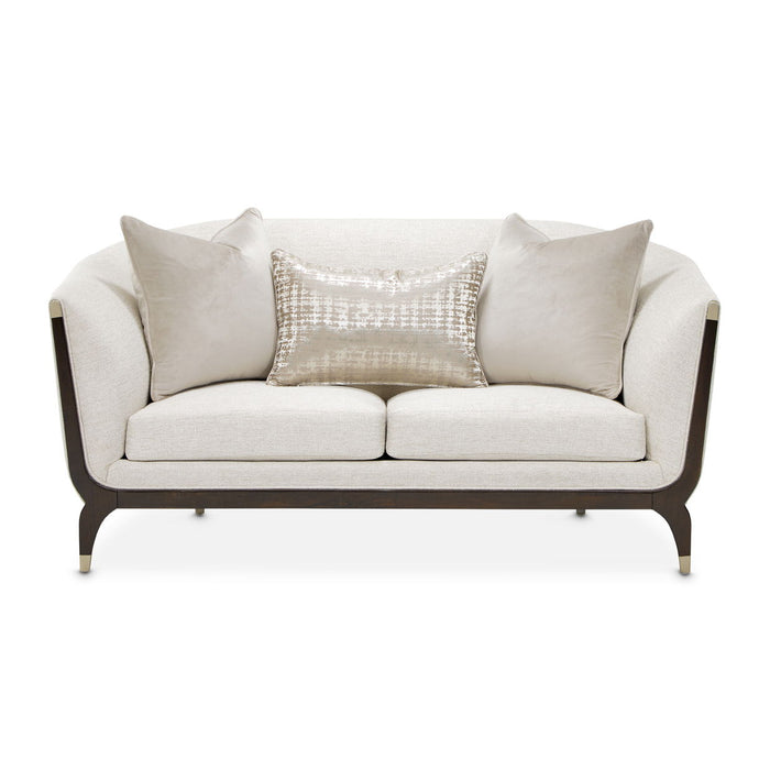 Paris Chic - Loveseat - Cremini / Espresso