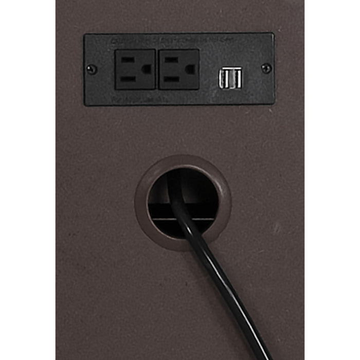 2 Drawer Nightstand - Taupe