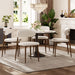 Upholstered Dining Chairs For Dining Room (Set of 2) - Beige Home Essentials