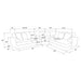 Langford - Sectional Sofa Furniture Max