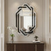 Diamond Wall Mirror - Silver Daily Nest