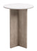 Oceanveil - Side Table - White / Light Brown Zuo Modern
