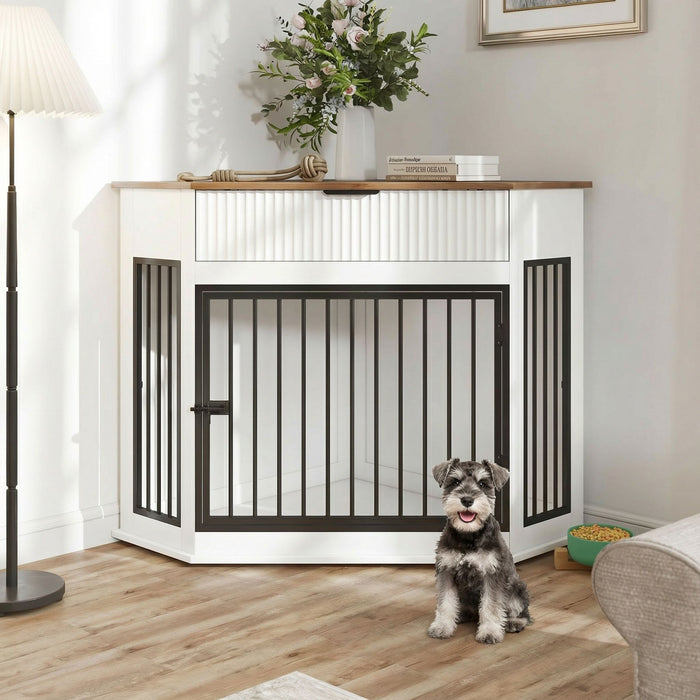Corner Dog Crate Daily Nest