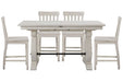 Bronwyn - Extendable Rectangular Counter Height Dining Table Set Magnussen Furniture