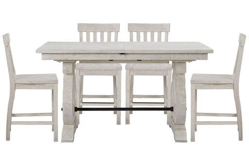Bronwyn - Extendable Rectangular Counter Height Dining Table Set Magnussen Furniture
