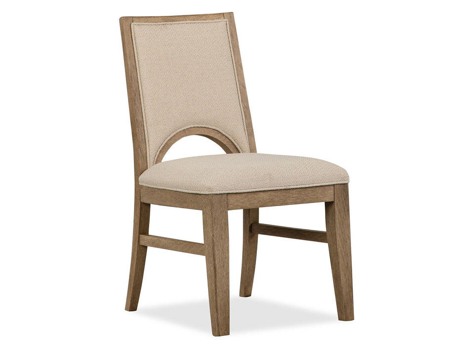 Tristan - Upholstered Side Chair (Set of 2) - Swiss Coffee Magnussen Furniture