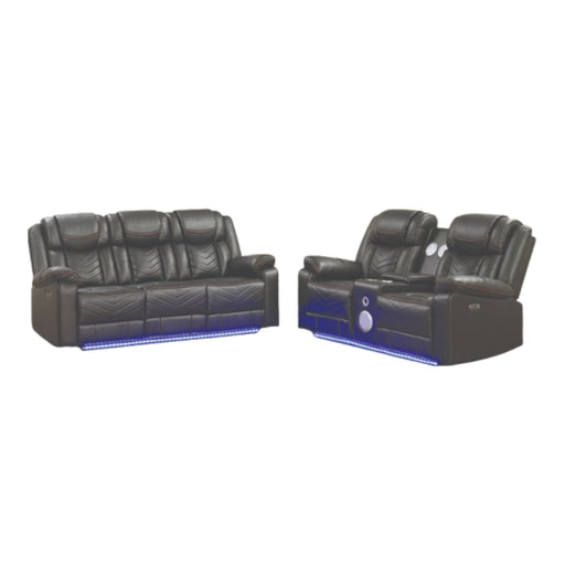 Challenger - LED Power Recliner Set Matrix Furniture Group
