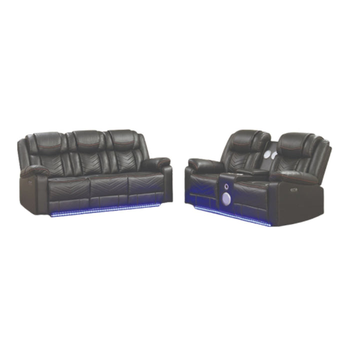 Challenger - LED Power Recliner Set Matrix Furniture Group