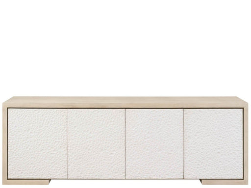 Modern / Mist & Veil - Aurora Credenza - White / Light Brown Universal Furniture