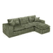 Sectional Sofa With Moveable Ottoman Home Essentials