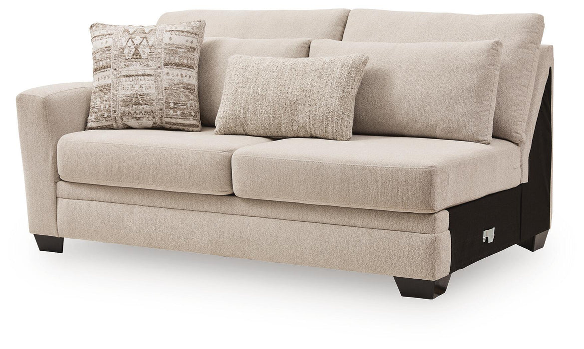 Mandi Point - LAF Loveseat - Marble Benchcraft®