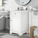 20" Bathroom Vanity With Sink, Soft Closing Cabinet Door, Adjustable Shelf & Storage Rack - White Hearth and Haven