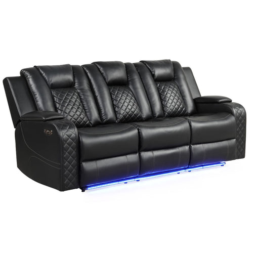 Benz - LED & Power Reclining Sofa Home Essentials