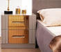Lorenzo - Drawer Nightstand - Gray Matrix Furniture Group