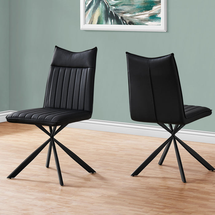 Dining Chair, Side, Upholstered For Dining Room, Modern 8th Street