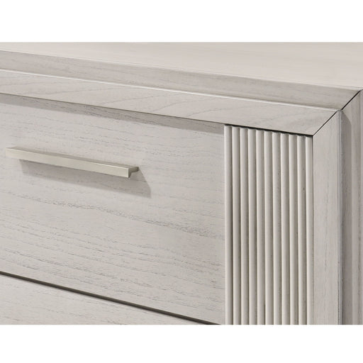 4 Drawer Tall Storage Chest Furniture - White Home Essentials
