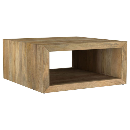 Mesa - Square Coffee Table - Natural Furniture Max