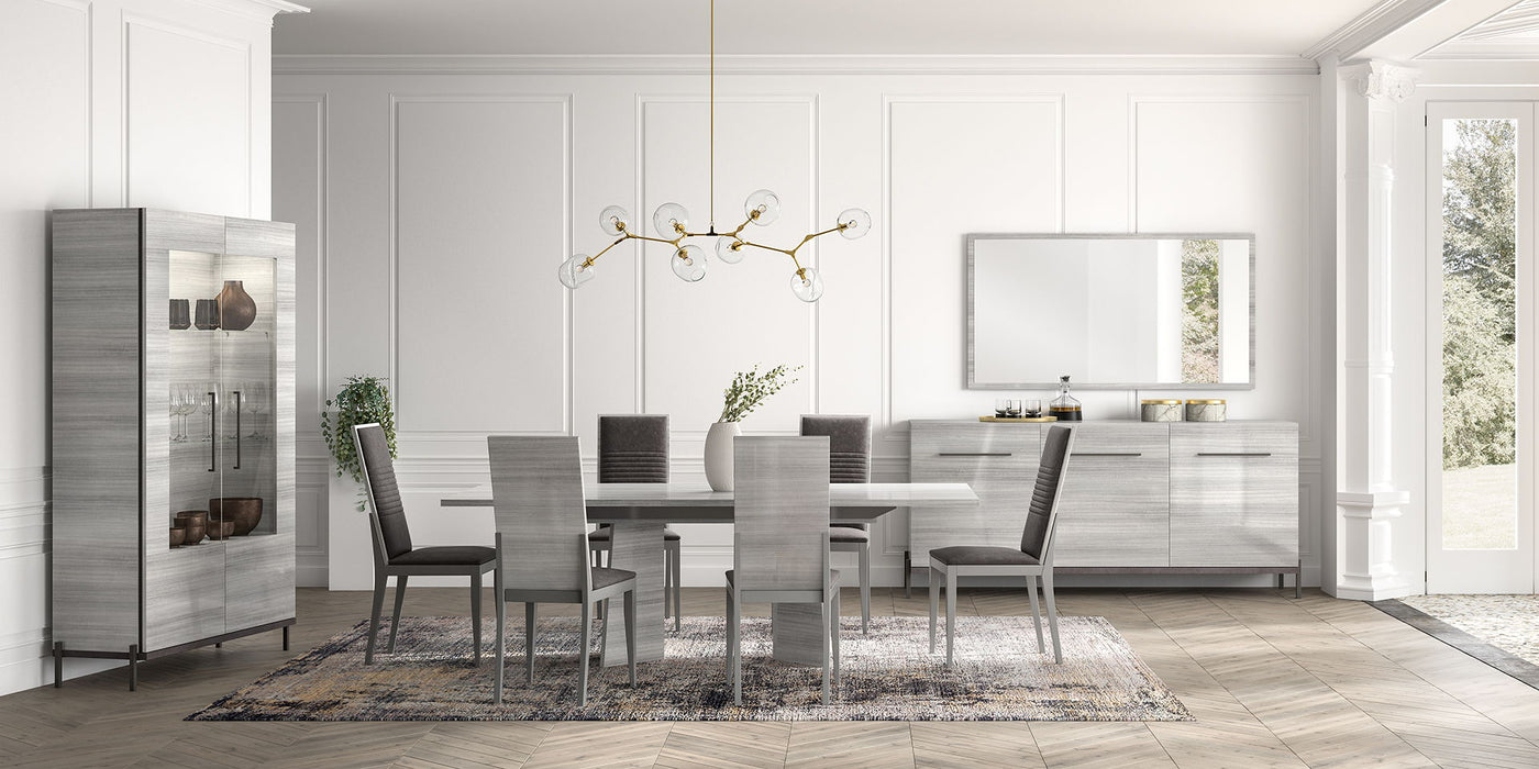 Mia - Chair - Dark Gray Status Italy