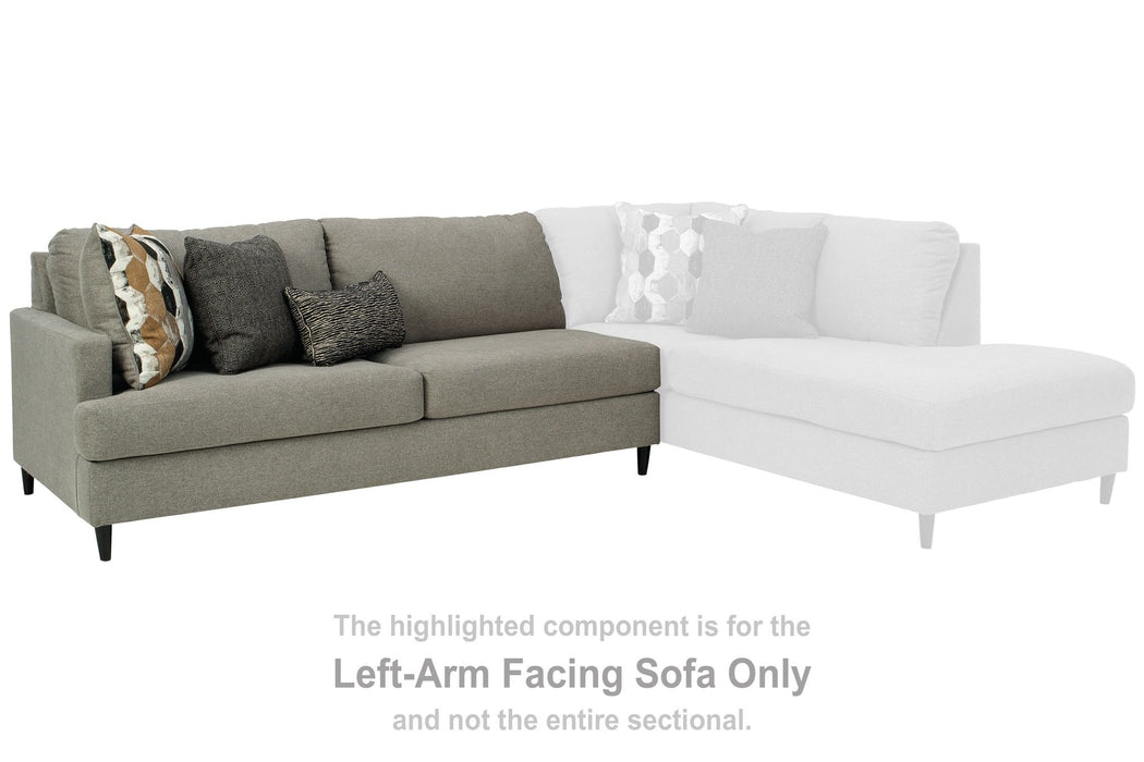 Santasia - LAF Sofa - Gray Dark Ashley®
