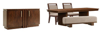 Reena - Extendable Trestle Dining Table Set Magnussen Furniture