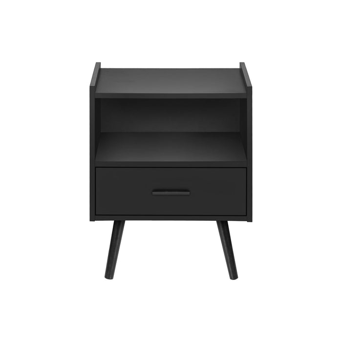 Modern Accent Table With Storage Drawer 8th Street