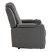 Leuco - Power Motion Recliner With Cup Holder, Control, LED & Power Headrest - Gray ACME